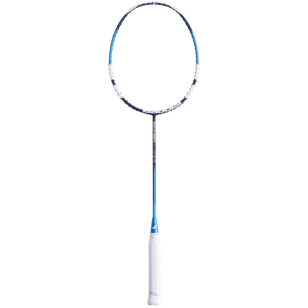 Babolat Satelite Gravity 74 Strung Badminton Racquet - Lightweight Performance Racquet, Blue/Black (Unisex)