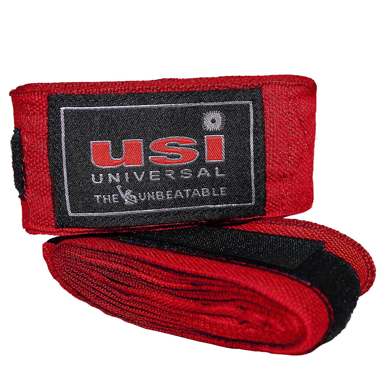 USI Universal Boxing Hand Wraps 4.55 Meters, Red – 1 Pair of Breathable, Stretchable Wraps for Wrist Support & Impact Protection in Training - Best Price online Prokicksports.com