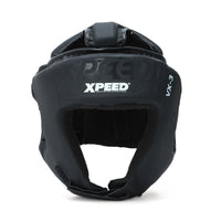 XPEED XP3057 Matt PU Headguard | High-Tech Multi-Layered Foam Padding | Open Face Design | Professional Sparring & Training Headgear - Best Price online Prokicksports.com