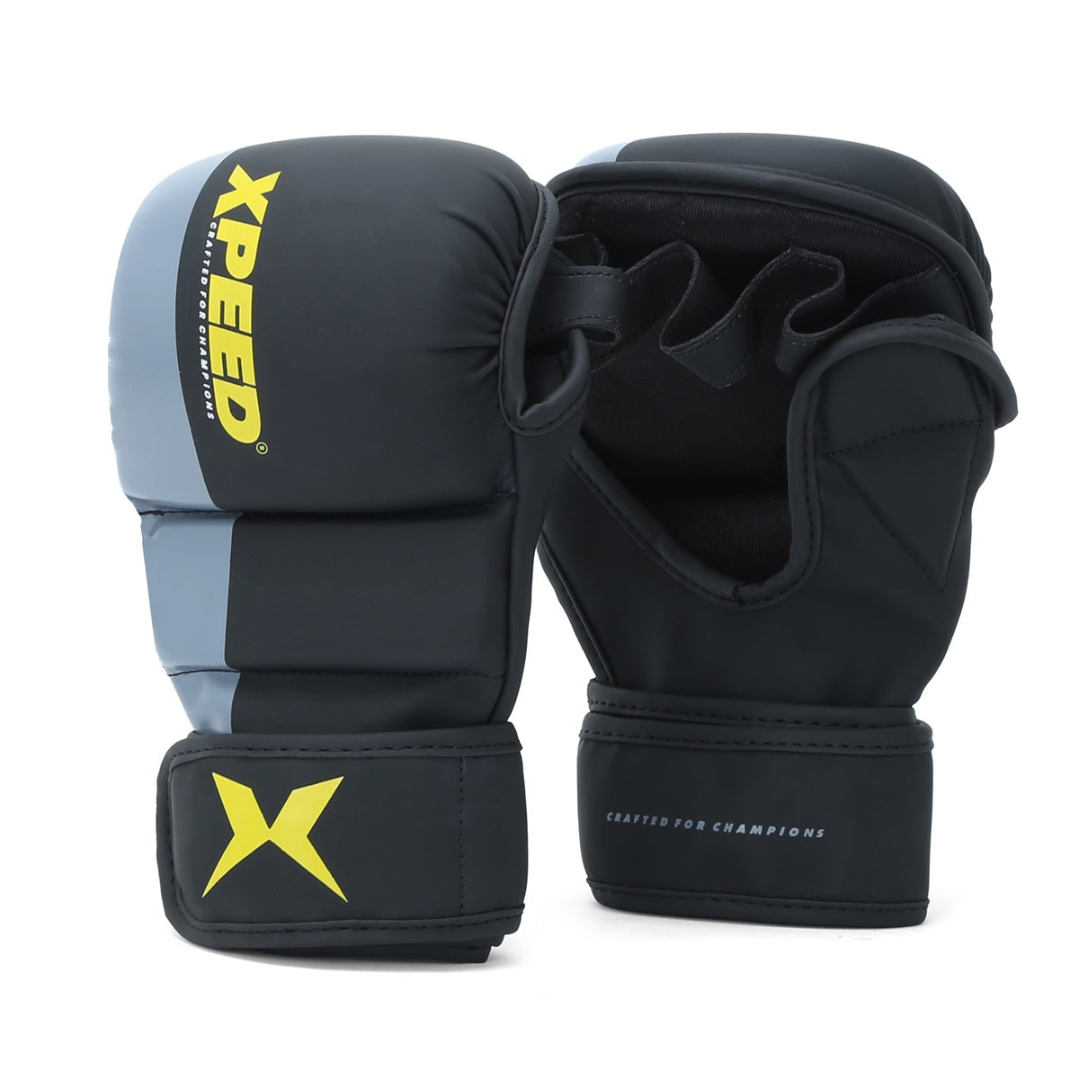 XPEED XP 1504 Striking Grappling Training Gloves | Premium PU Material | Full Wrap-Around Wrist Support | Multi-Purpose MMA & Martial Arts Gloves