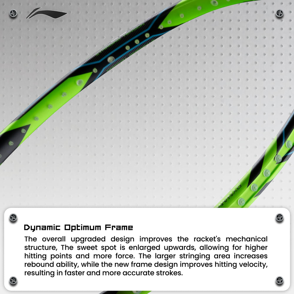 Li-ning G-Force 8900 Extra Strong Strung Badminton Racquet with Full Cover | 3U | BWF Approved Training & Match Racquet - Best Price online Prokicksports.com