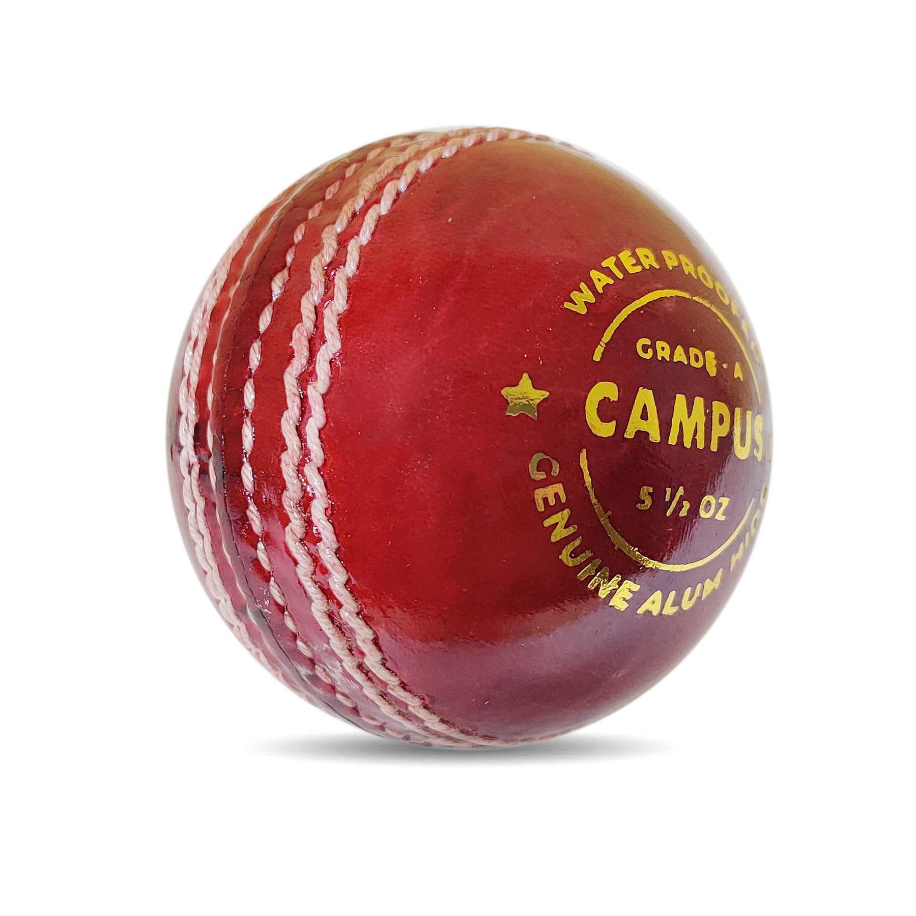 Prokick Campus Cricket Leather Ball Standard Size, 1Pc (Red) - Best Price online Prokicksports.com