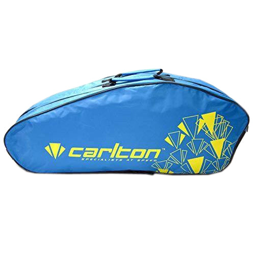 Carlton Airblade 2 Compartment Badminton Kit Bag Blue/Yellow - Best Price online Prokicksports.com