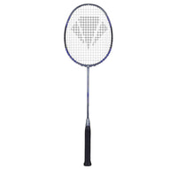 Carlton Carbotec 5200 Strung Badminton Racquet – High-Tension Carbon Frame Racket for Intermediate to Advanced Players | Black/Blue | Lightweight & Powerful - Best Price online Prokicksports.com