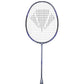 Carlton Carbotec 5200 Strung Badminton Racquet – High-Tension Carbon Frame Racket for Intermediate to Advanced Players | Black/Blue | Lightweight & Powerful - Best Price online Prokicksports.com
