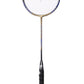 Carlton Carbotec 3000 Strung Badminton Racket – Durable Carbon Frame | Pre-Strung Racket for Intermediate Players | Gold/Blue | Power & Control Balance - Best Price online Prokicksports.com