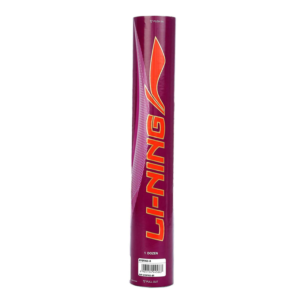Li-Ning Champ Feather Shuttlecock, Speed 76 – 12 Pieces (Pack of 1) - Best Price online Prokicksports.com