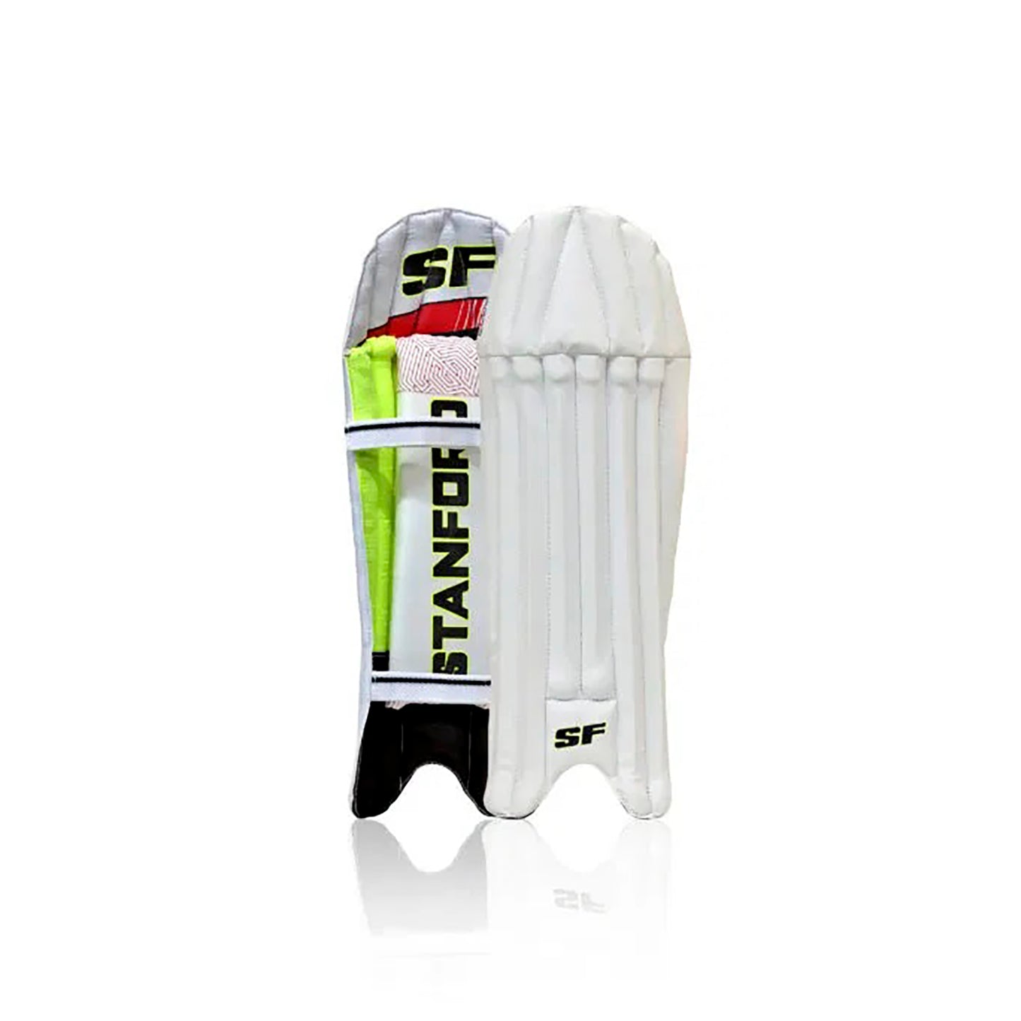 SF Club Wicket Keeping Legguards – Lightweight, Budget-Friendly Pads for Beginners and Club-Level Cricket Wicketkeepers with Secure Fit - Best Price online Prokicksports.com