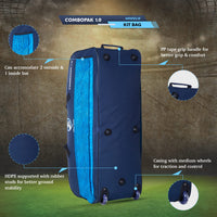 SG Combopak 1.0 Wheelie Cricket Kitbag - Best Price online Prokicksports.com