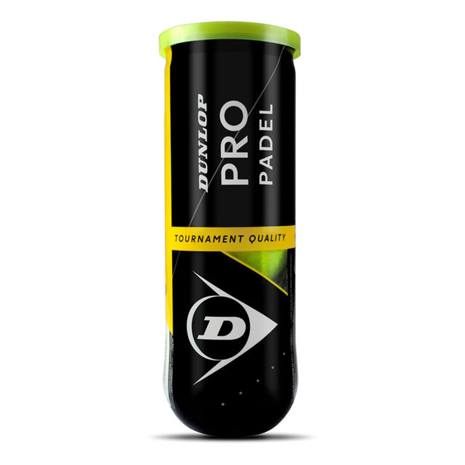 Dunlop Pro Padel Tournament Quality Ball Can (1 Can) - Best Price online Prokicksports.com