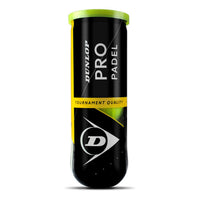 Dunlop Pro Padel Tournament Quality Ball Can (1 Can) - Best Price online Prokicksports.com