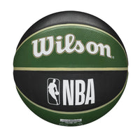 WILSON NBA Team Tribute Milwaukee Basketball ,Size 7-Dark Green - Best Price online Prokicksports.com