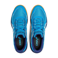 Asics Upcourt 5 Badminton Shoes | Black/Classic Red, Lightweight Design, Broad Mesh Paneling, Supportive Midfoot Overlays, Reinforced Toe & Heel Counter, Flexible Comfort Fit - Best Price online Prokicksports.com