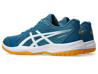 Asics Upcourt 6 Men’s Indoor Court Shoes | Lightweight All-Rounder with Soft Mesh Fit, Supportive Midfoot Overlays & Reinforced Toe and Heel for Long-Lasting Play