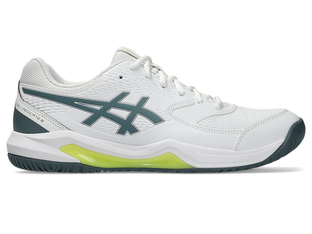 ASICS GEL-DEDICATE 8 Men’s Tennis Shoes | TRUSSTIC Support, Wrap-Up Outsole & Synthetic Leather Upper for Court Stability
