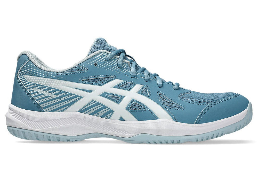 Asics Upcourt 6 Men’s Indoor Court Shoes | Lightweight All-Rounder with Soft Mesh Fit, Supportive Midfoot Overlays & Reinforced Toe and Heel for Long-Lasting Play