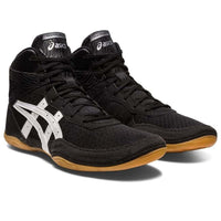 Asics Matflex 7 Wrestling Shoes | Black/White, Breathable Mesh Underlays, Supportive Overlays, E.V.A Sock Liner, Solution-Dye Eco Liner, Durable Comfort for Mat Wrestling - Best Price online Prokicksports.com