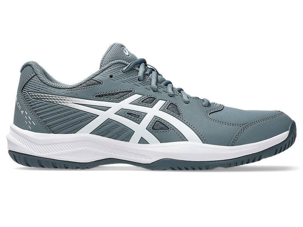 Asics Court Slide 4 Men’s Tennis Shoes – Light on Your Feet, Steady on Every Slide | Synthetic Leather Overlays, Plush Heel Collar & Wrap-Up Outsole for Lateral Stability