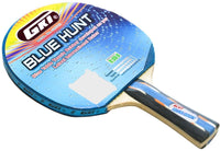 GKI Blue Hunt Table Tennis Racquet (Blue) – TTFI Approved Blue Rubber Racket with Full Tatron Cover