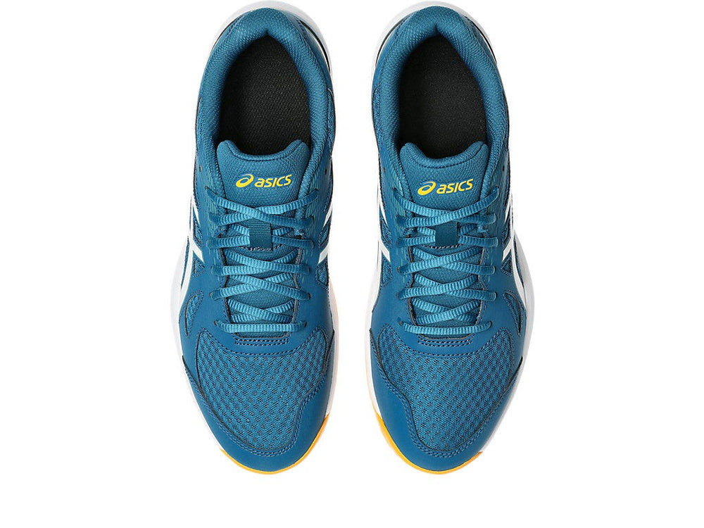 Asics Upcourt 6 Men’s Indoor Court Shoes | Lightweight All-Rounder with Soft Mesh Fit, Supportive Midfoot Overlays & Reinforced Toe and Heel for Long-Lasting Play