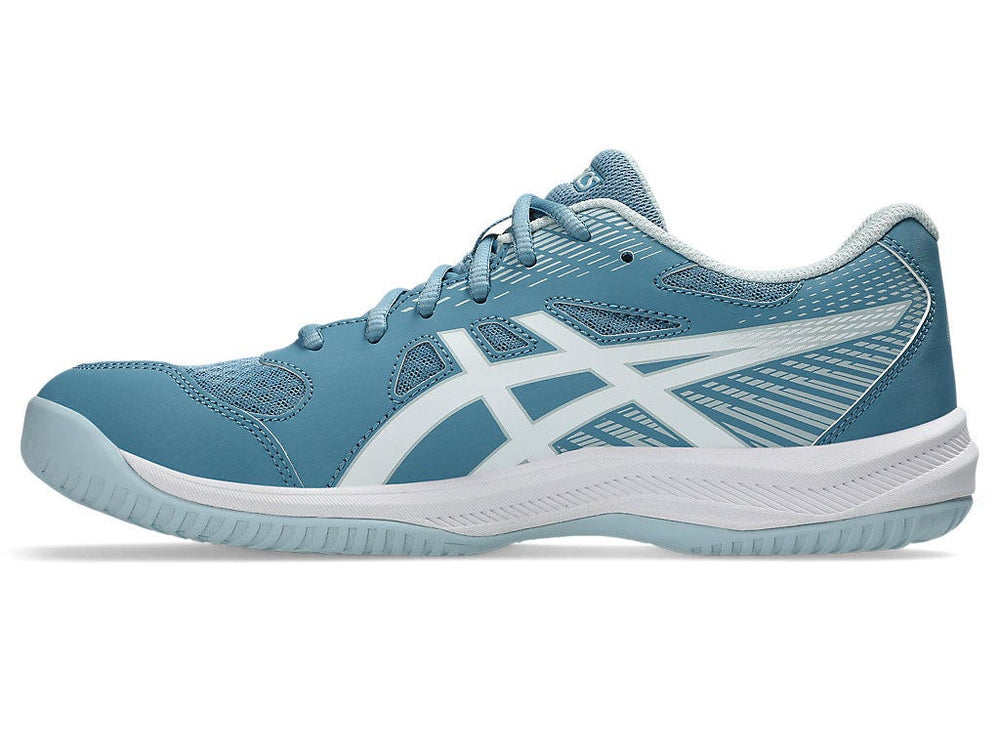 Asics Upcourt 6 Men’s Indoor Court Shoes | Lightweight All-Rounder with Soft Mesh Fit, Supportive Midfoot Overlays & Reinforced Toe and Heel for Long-Lasting Play