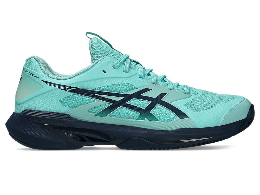 Asics Solution Speed FF 4 Clay Men’s Tennis Shoes | Speed Meets Clay – Explosive SPEEDTRUSS Acceleration, Featherlight FLYTEFOAM Bounce & Reinforced Lace Durability