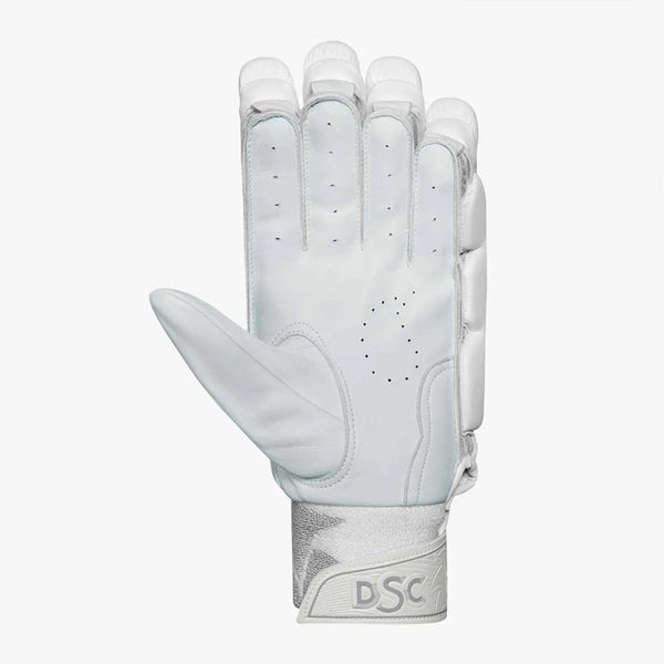 DSC The Bull 31 Cricket Batting Gloves | Sheep Leather Palm, Multi-Flex Pre-Curved Design & Fibre Protection | Right Hand