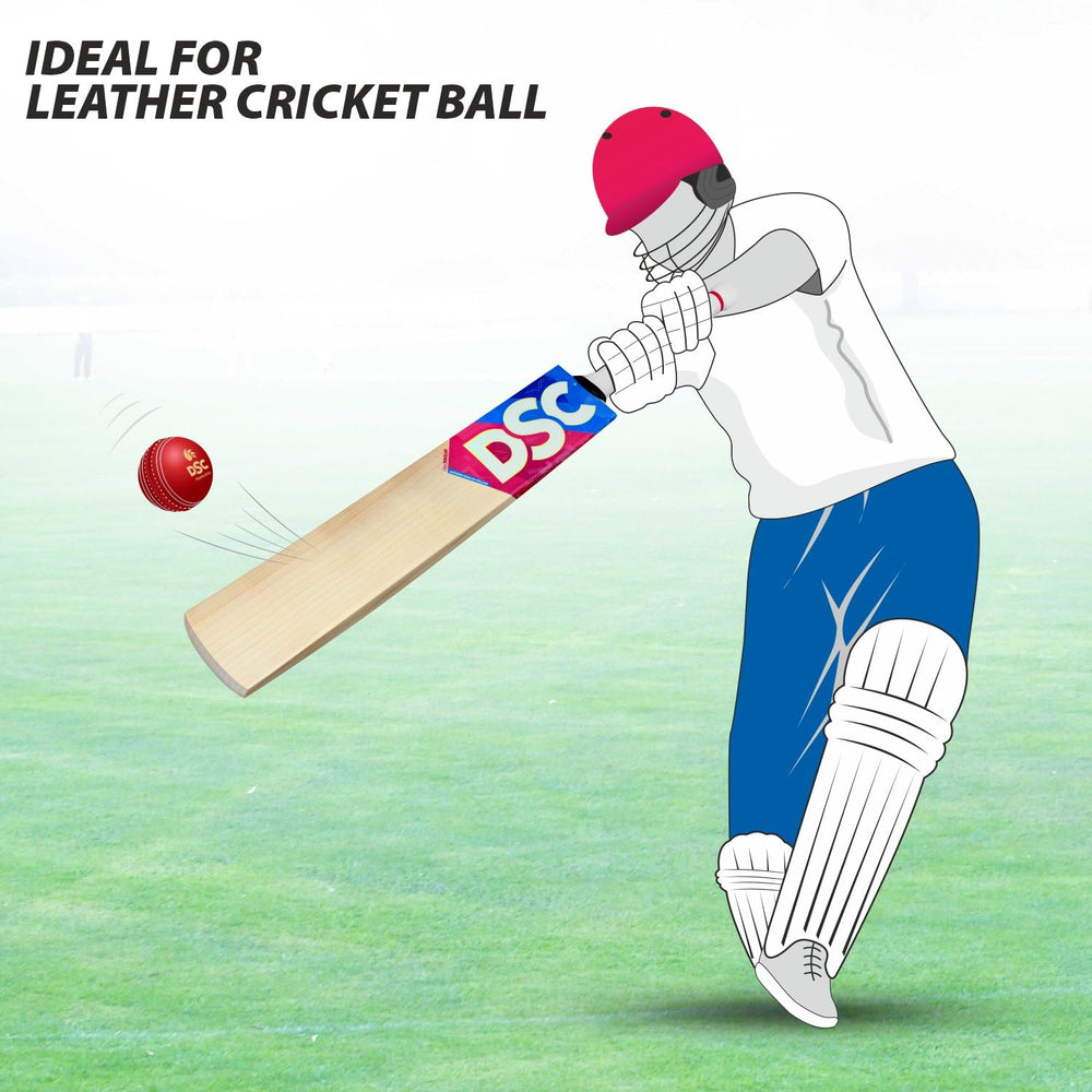 DSC Intense Rage Grade 3 English Willow Cricket Bat – Lightweight Design with Thick Edges, Powerful Sweet Spot & Shock Absorbing Handle - Best Price online Prokicksports.com