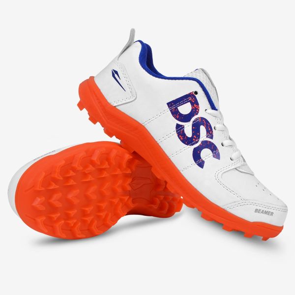 DSC Beamer Kid's Cricket Shoes | Lightweight, Durable & Comfortable Sports Shoes for Boys | Ideal for Cricket Practice & Matches