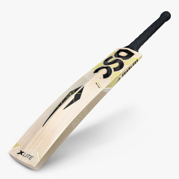 DSC Xlite 4.0 English Willow Cricket Bat - SH | Grade 3 Willow, Low Profile & Treble-Spring Handle