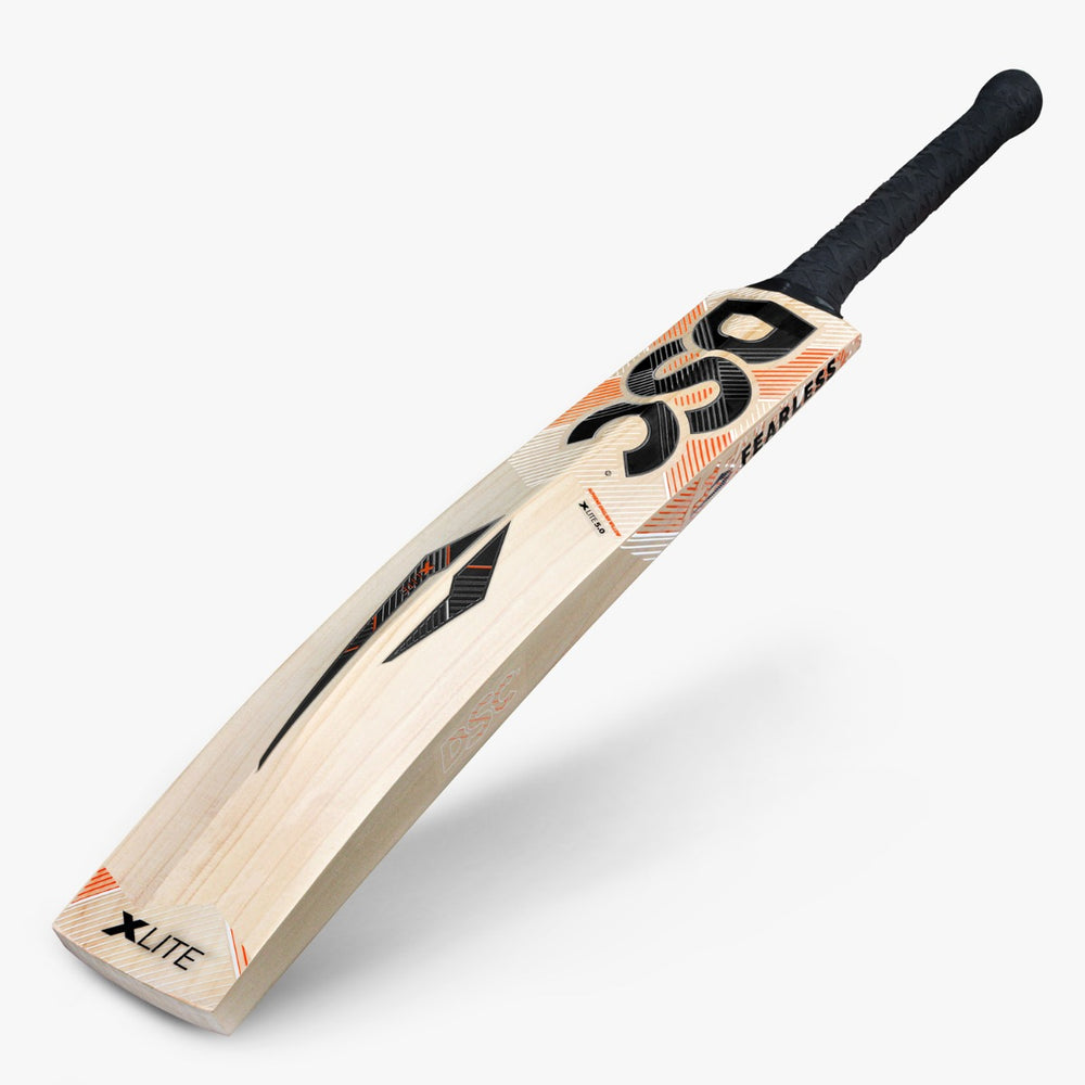 DSC Xlite 5.0 English Willow Cricket Bat - SH | Grade 4 Willow, Mid-Blade Profile & Massive Edges