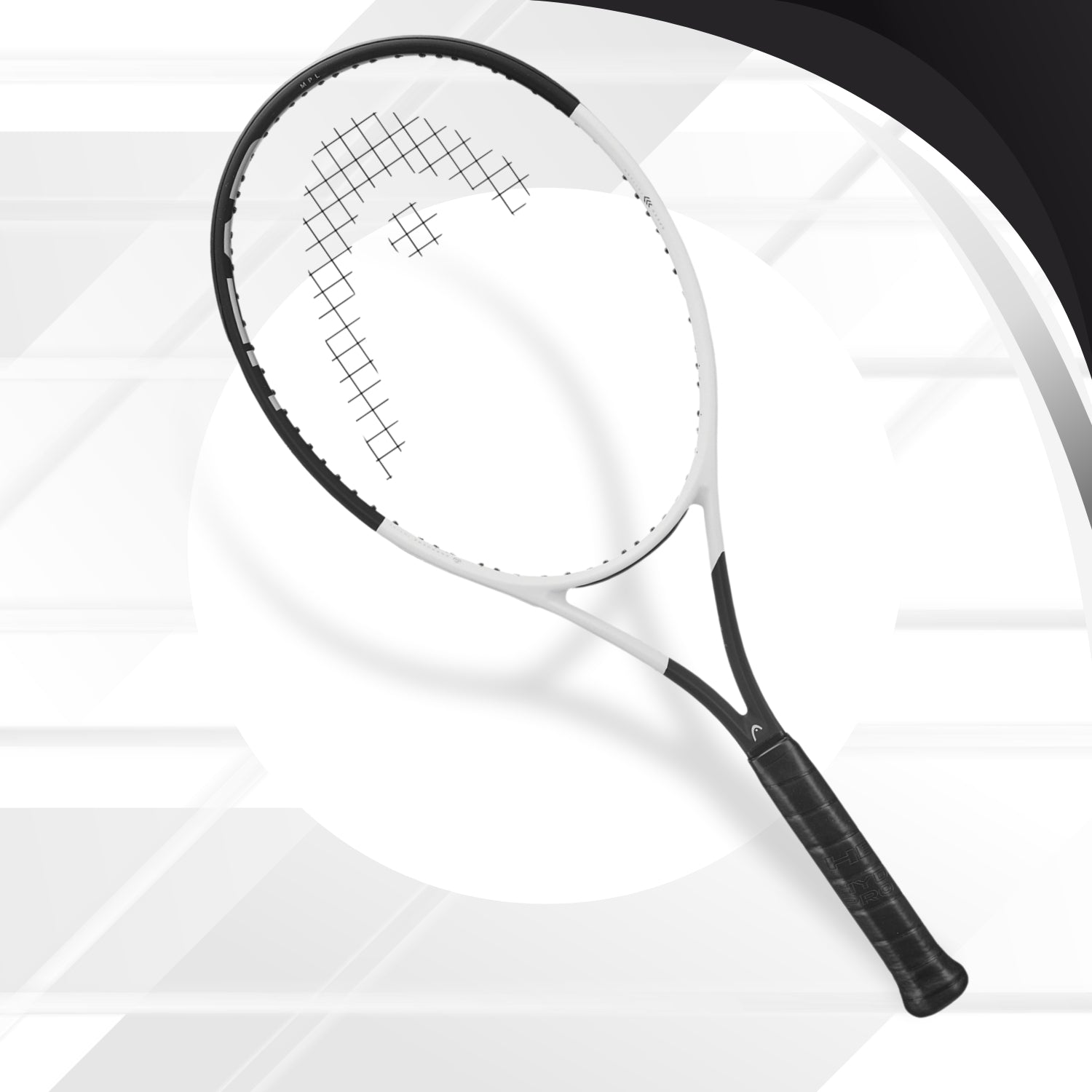 Head Speed Team 2024 Unstrung Tennis Racquet 270g | Lightweight Auxetic Performance Frame | Grip 2 (4 1/4) – Black/Lite Grey - Best Price online Prokicksports.com