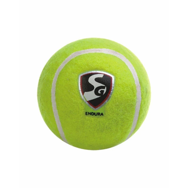 SG Endura Heavy Weight Cricket Tennis Ball, 1Pc - Yellow
