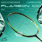 Hundred Flareon 100 Badminton Racket (Strung) | Carbon Fiber Frame | Speed Racket for Fast Swings with Full Cover | Max Tension 30 lbs