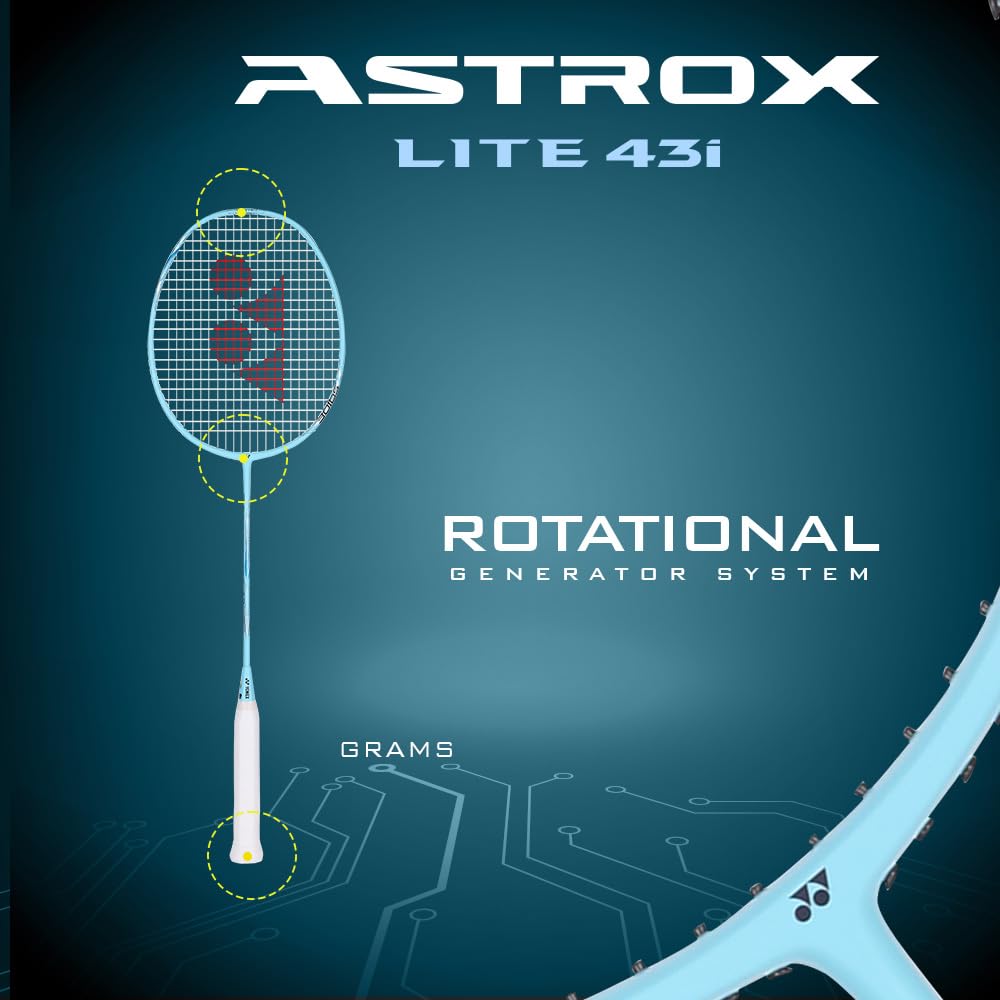 Yonex Astrox Lite 43i Strung Badminton Racquet | Lightweight Head Heavy Racquet - Best Price online Prokicksports.com