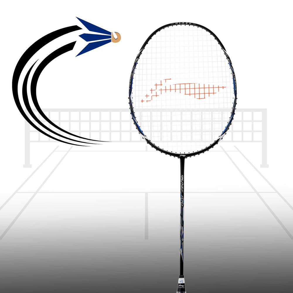 Li-Ning BLAZE 100 Strung Badminton Racquet, 78g - Best Price online Prokicksports.com