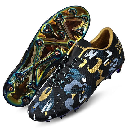 Vector X Elite Soccer Football Studs – 3D Texture TPU Fusing Upper, Electroplating TPU Sole, Lightweight & Durable Grip Sock - Best Price online Prokicksports.com