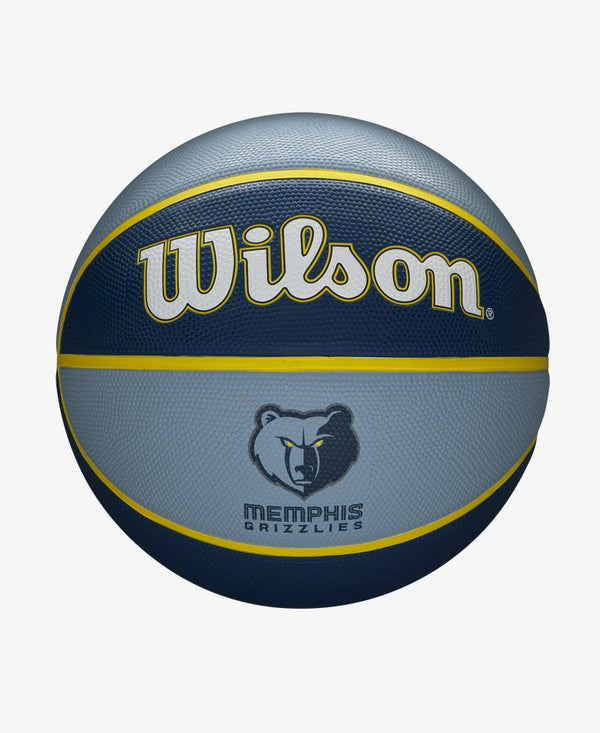 Wilson NBA Team Tribute Basketball, Size 7 (Light Blue)