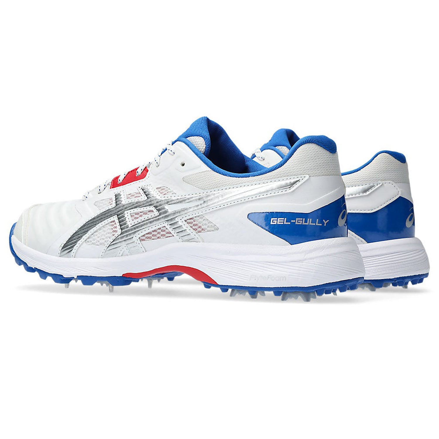 Buy Asics Speed Menace FF Spike Cricket Shoes White Tuna Blue Online in  India