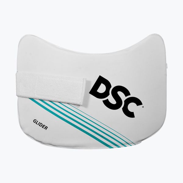 DSC Glider Cricket Chest Guard - Mens | PVC Shell, High-Density Foam & Fiber Insert