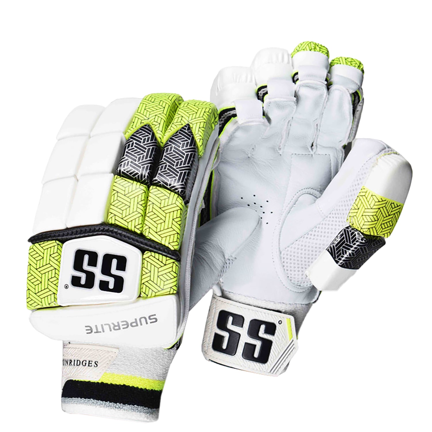 SS Super Lite RH Batting Gloves, White/Green - Best Price online Prokicksports.com