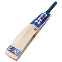 CEAT Gripp Star English Willow Cricket Bat | Grade 2, Flat Face, Clear Grains
