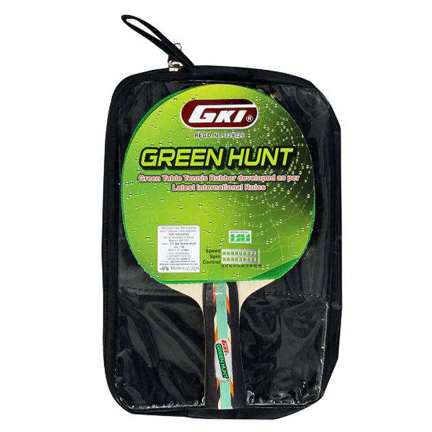 GKI Green Hunt Table Tennis Bat - Best Price online Prokicksports.com