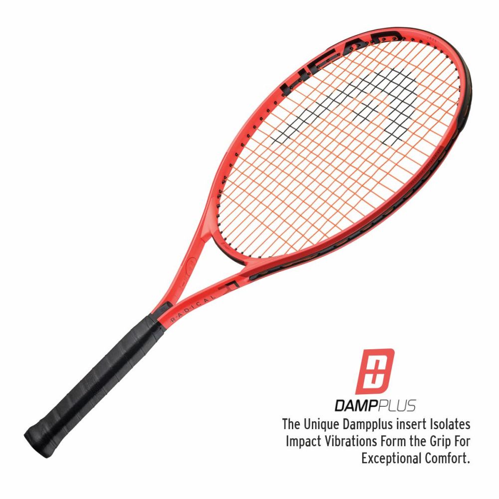 HEAD Radical Junior 26 Strung Tennis Racquet – 245 Grams, Grip Size 00 (3 7/8), Age 9–11 Years | Lightweight Graphite Composite Kids Tennis Racket | Orange/Black - Best Price online Prokicksports.com