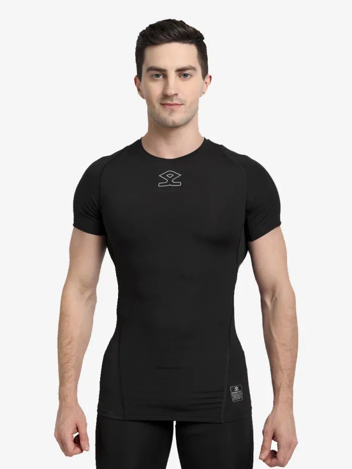 Shrey 1757 Intense Compression Short Sleeve Top - Best Price online Prokicksports.com