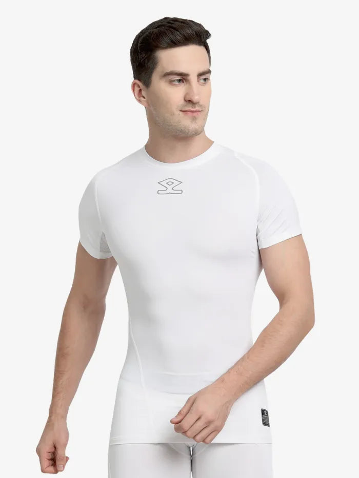 Shrey 1757 Intense Compression Short Sleeve Top - Best Price online Prokicksports.com