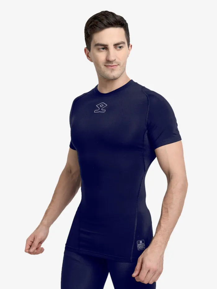 Shrey 1757 Intense Compression Short Sleeve Top - Best Price online Prokicksports.com