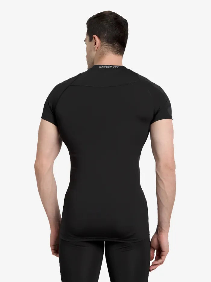 Shrey 1757 Intense Compression Short Sleeve Top - Best Price online Prokicksports.com