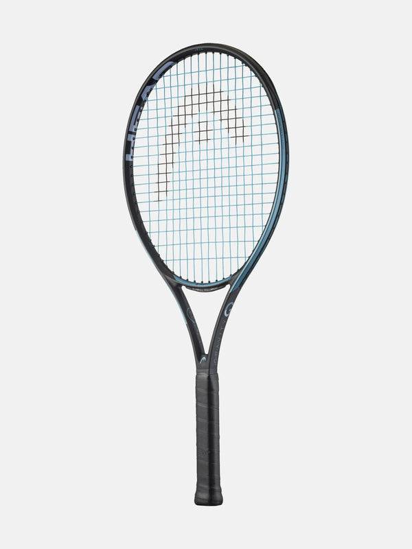 HEAD IG Gravity Jr. 26 Junior Strung Tennis Racquet | 26 in, 255 g | Ages 9–11 | Black/Sky Blue