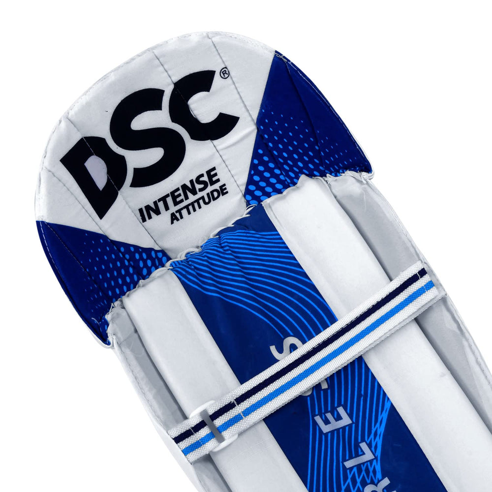 DSC Intense Attitude Wicket Keeping Legguard – Lightweight Men’s Cricket Pads with Durable Padding, Ergonomic Fit, and Comfortable Protection for Wicketkeepers - Best Price online Prokicksports.com